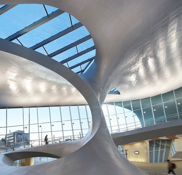 Strukturele elementen van station Arnhem Centraal. Beeld: UNS